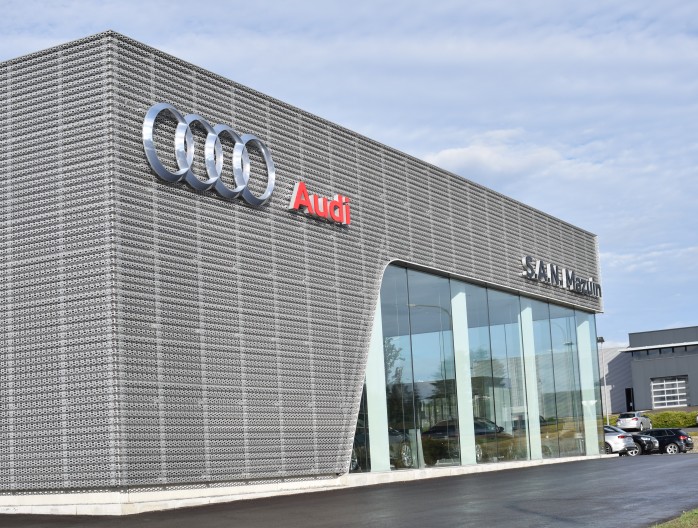 Nouveau showroom Audi Marche-en-Famenne