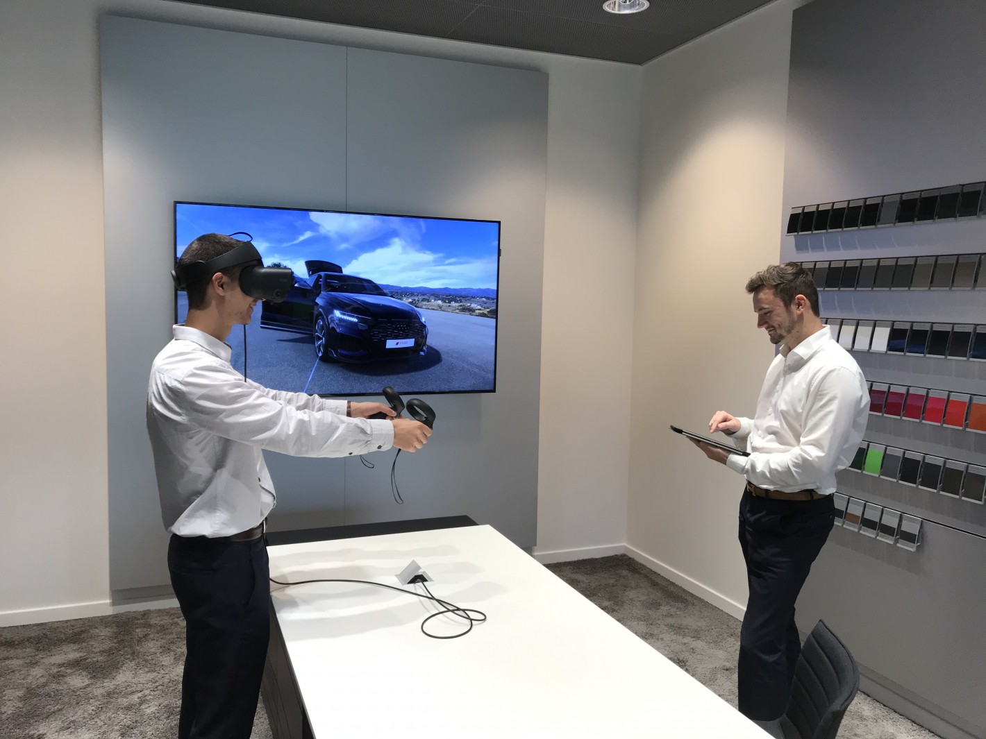 Essai virtuel Audi SAN Mazuin